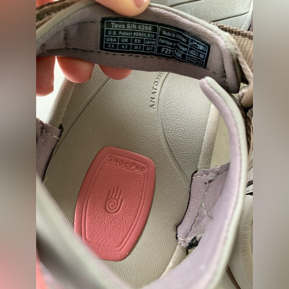 Teva Tirra Womens 8.5 Sport Hiking Sandals Flawed N4266 - Picture 7 of 11